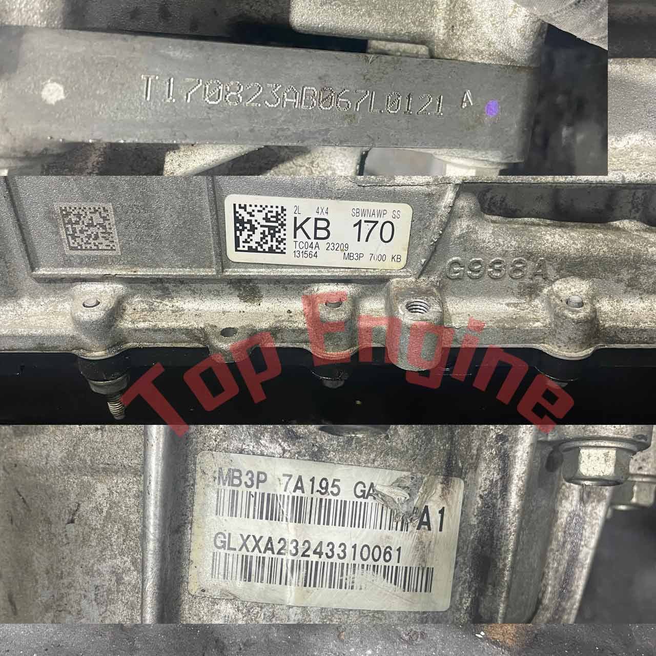 Ford Ranger Raptor 2.0 Twin Turbo 10-Speed Automatic Transmission 4WD MB3P 7000 KB